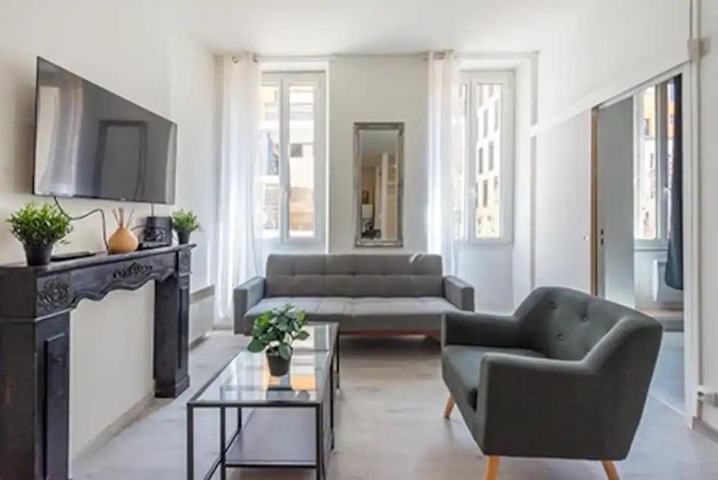 T2 Appartement Lumineux A La Joliette Марсель Екстер'єр фото